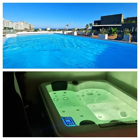 Bien Design Avec Jacuzzi Et Piscine * Вильнёв-Лубе