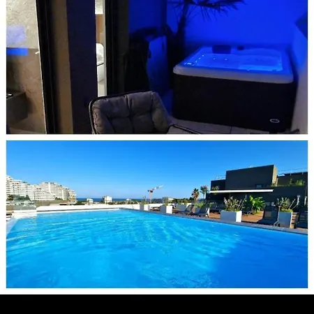 아파트 Bien Design Avec Jacuzzi Et Piscine